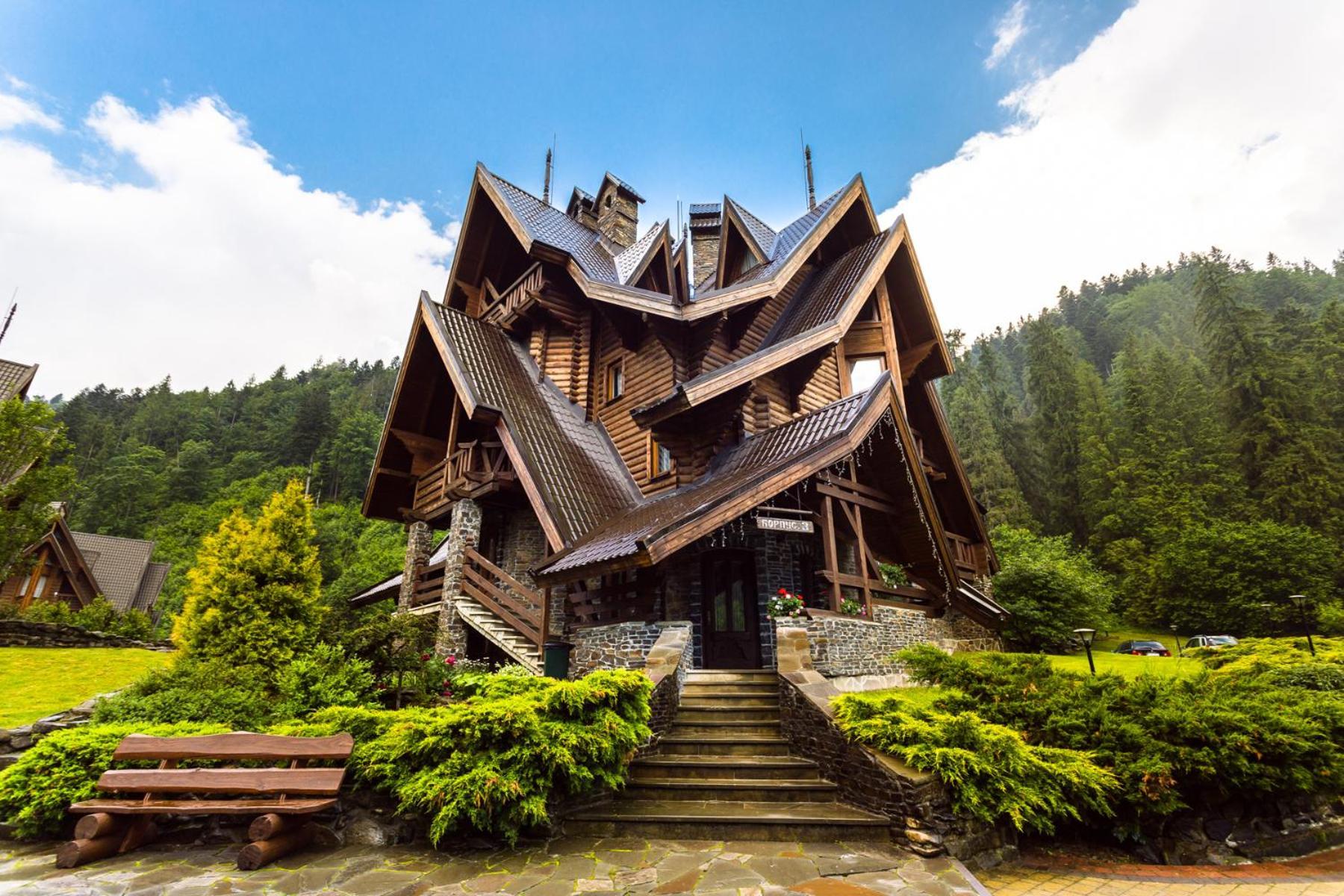 Hotel Tsarynka Eco Complex Slavske Esterno foto