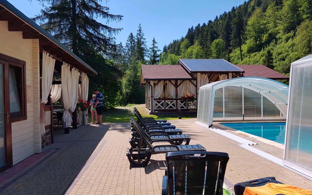 Hotel Tsarynka Eco Complex Slavske Esterno foto