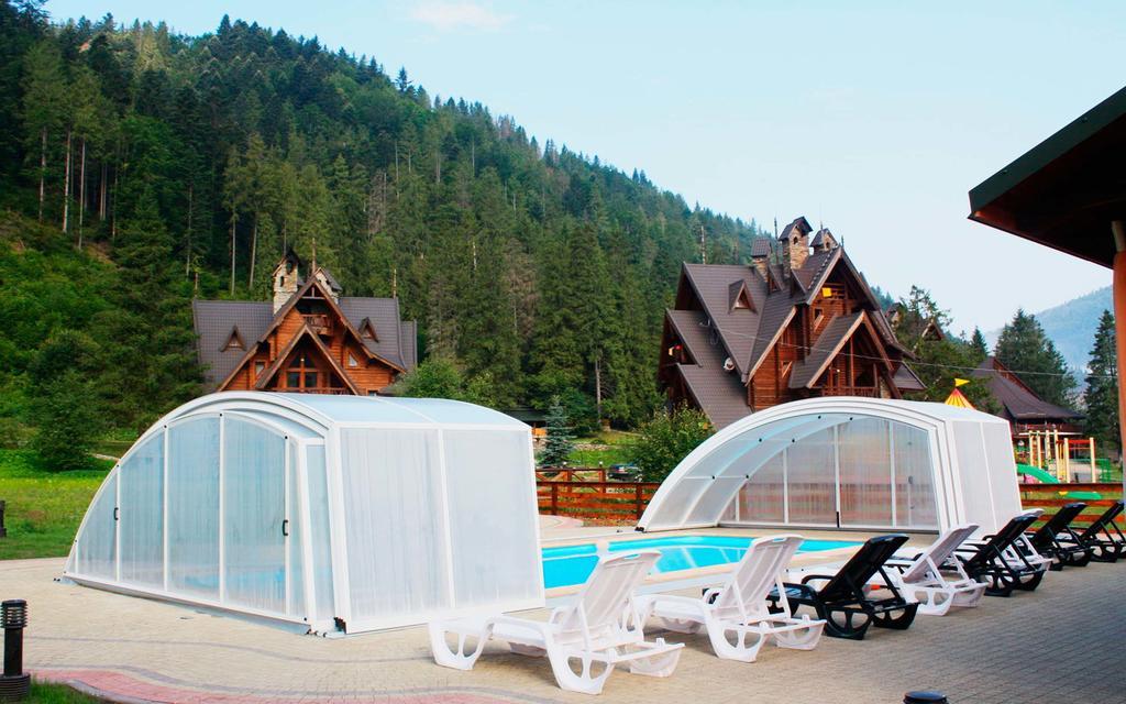 Hotel Tsarynka Eco Complex Slavske Esterno foto