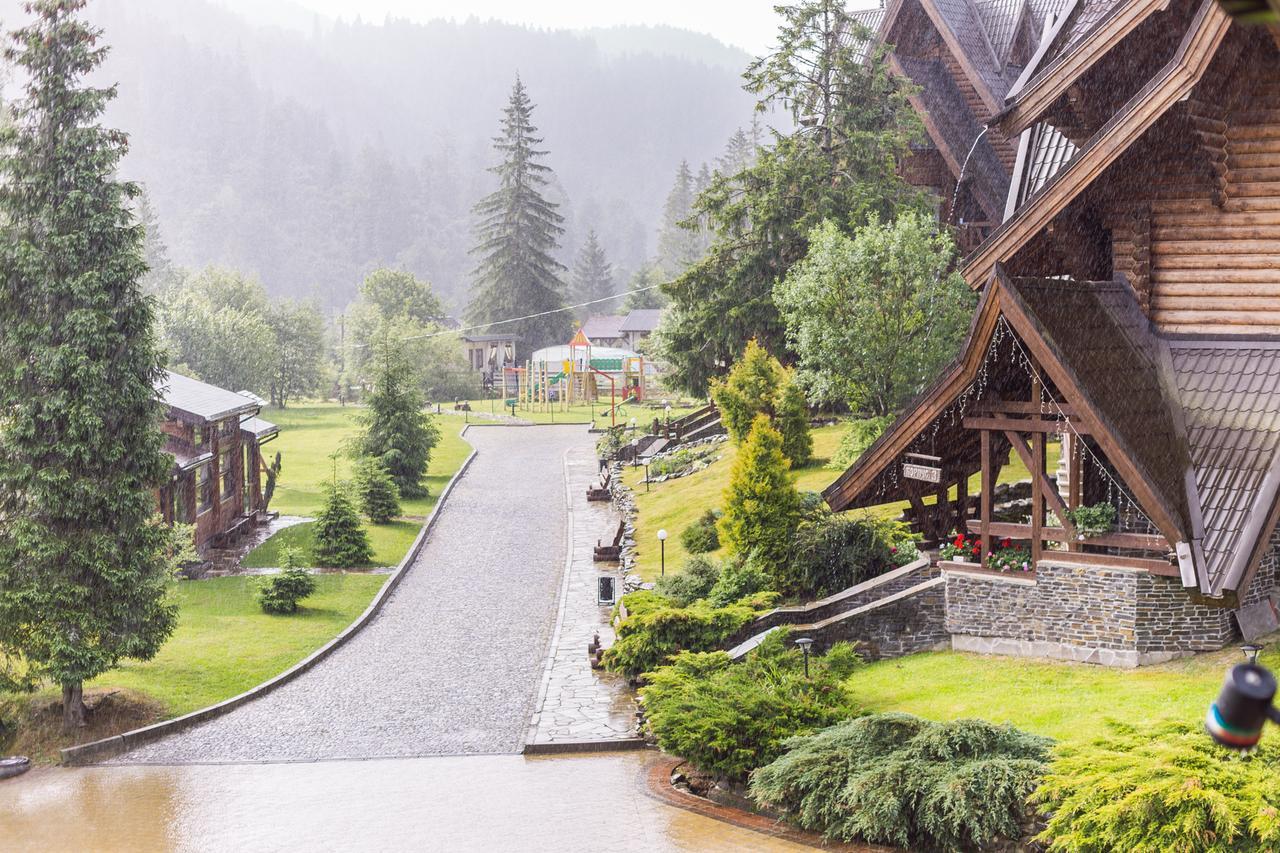 Hotel Tsarynka Eco Complex Slavske Esterno foto