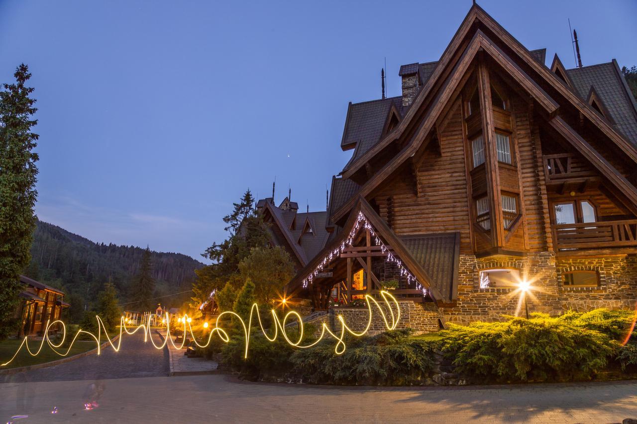 Hotel Tsarynka Eco Complex Slavske Esterno foto