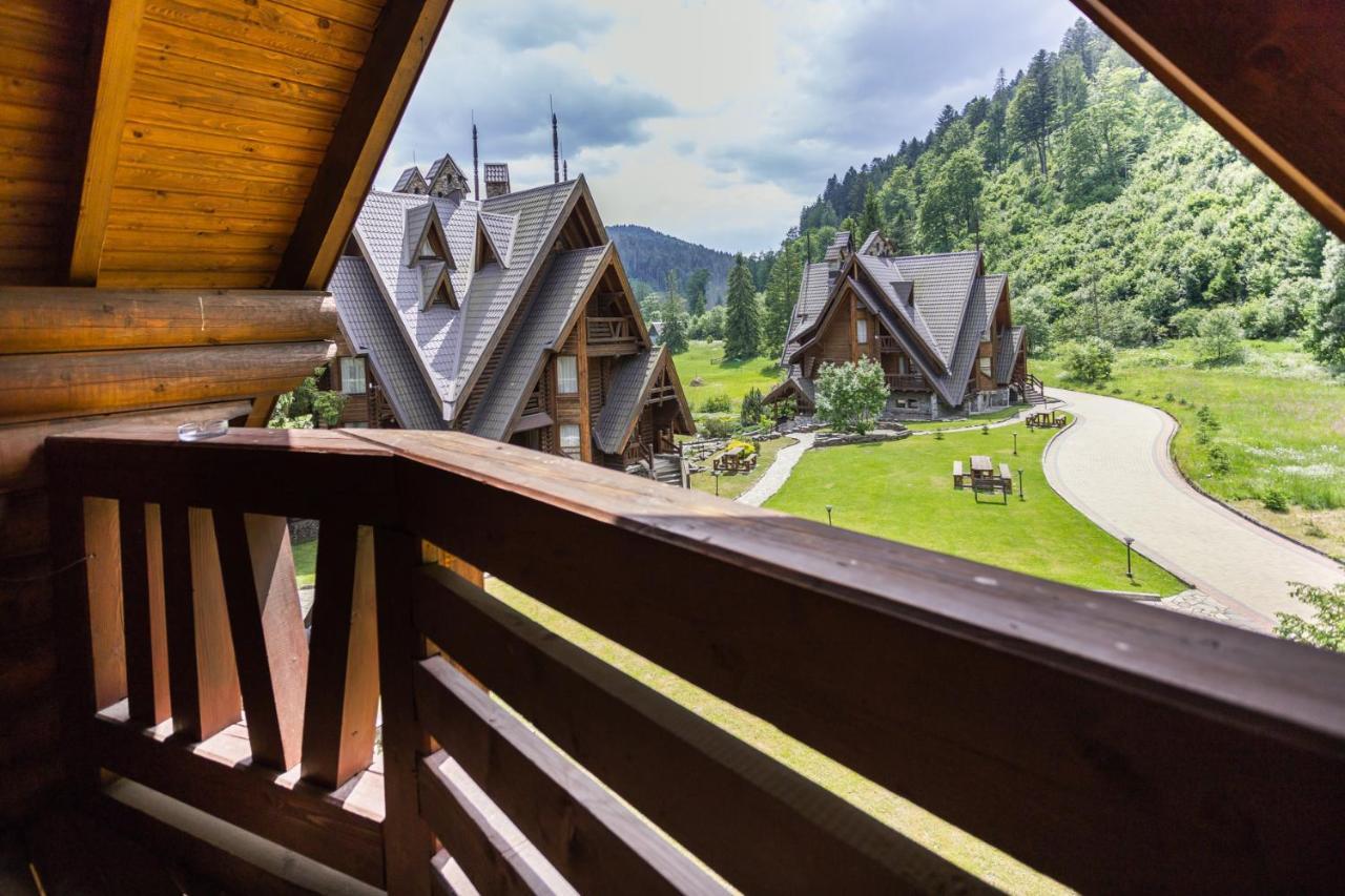 Hotel Tsarynka Eco Complex Slavske Esterno foto